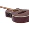 DIMAVERY AW-400 Westerngitarre, redburst