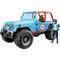 Jeep Cross Country racer blau mit Rennf.