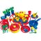 Geschirrset 57tlg. a. Kst. a.Tablett