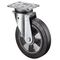 Schwerlastlenkrolle D.125mm Trgf.220kg Gum.138mm 110mm BS ROLLEN