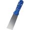 Malerspachtel B.40mm hochglanz-poliert Ku.flachoval,blau VA rostfr.