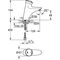 Grohe Selbstschl.-WTB EURODISC SE 1/2Zoll o Mischung 6 V Batt chr