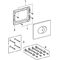 Grohe Abdeckplatte SKATE AIR 156x197mm mattchr