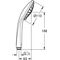 Grohe Handbrause EUPHORIA 110 110 M 3 Strla Rain/Massage/SmartRain chr