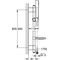Grohe Brausestangenset EUPHORIA C STICK chr