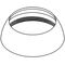 EICHELBERG Abdeckrosette f EHM m Kart. 4cm m seitl. Hebel chrom