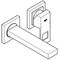 Grohe 2-Loch-Waschtischbatterie EUROCUBE Ausldg 171mm chr