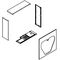 Grohe Panelset f Dusch-WC Sensia IGS we/rot