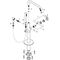 Grohe Einhand-Wannenbatterie ESSENCE 1/2Zoll Bd-Mont chr