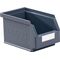 Sichtlagerkasten L230xB140xH130mm PE grau KAPPES