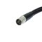 OMNITRONIC Schwanenhals schwarz XLR/XLR, 47cm