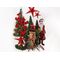EUROPALMS Weihnachtsstern-Busch, rot, 60cm
