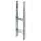 H-Pfostenträger 121x300x600x60mm STA roh TZN GAH