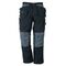 Funktionsbundhose Gr.48 schwarz m.grau 65%PES/35%CO Fristads