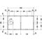 Duravit Fußgestell für Duschwanne Tempano 1500x800mm