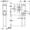 Grohe DAL-Automatic-Spüler f WC 3/4Zoll chr