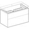 Geberit Waschtischunterschrank XENO² 880x530x462mm Lack matt/greige