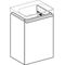 Geberit HWB-Unterschrank SMYLE Square 442x617x356mm Türanschl li La lava matt