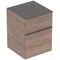 Geberit Seitenschrank Square SMYLE 450x600x470mm Mel Ho-st Nussbaum hickory