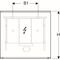 Geberit Lichtspiegel OPTION PLUS m direkter/indirekter Be 400x700x30mm