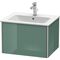 Duravit Waschtischunterbau XSQUARE 400x1210x478mm taupe supermatt