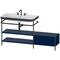 Duravit WTU HAPPY D.2 PLUS 1600x490mm m Metallkon 2 HL ta supermatt