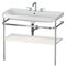 Duravit WTU HAPPY D.2 PLUS 975x490mm m Metallkon o HL we supermatt