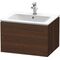 Duravit Waschtischunterbau L-CUBE 620x481mm 1 Ausz. we s-matt ES NB mitte