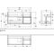 V&B Waschtischunterschrank FINION 1196x591x498mm Regal anthr. ma anthr. ma