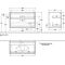 V&B Waschtischunterschrank FINION 1000x603x501mm AP Gl wh ma gls wh lacq.