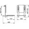 Keuco Klappsitz PLAN CARE SiFl 36cm Alu sil-elo/sw