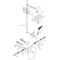 Showerpipe RAINDANCE E 360 1jet DN 15 weiß/chrom