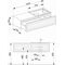 Keuco Waschtischunterbau EDITION 11 1400x350x535mm m LED-I-Bel trü