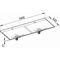 Keuco Varicor-Doppel-WT EDITION 11 PLANN 1400x17x535mm m 2x1L-Boh Ar sdm