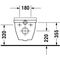 Duravit Wand-WC STARCK 3 VITAL tief, 360x700mm, barrierefrei weiß WG