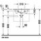 Duravit Möbelwaschtisch DARLING NEW m ÜL HLB 530x430mm 1 Hahnloch weiß WG