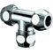 SCHELL T-Verschraubung chrom 3/8Zollx8mm - VPE: 25
