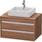 Duravit Waschtischunterbau KETHO 550x800x496mm graphit matt