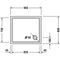 Duravit Rechteck-Duschwanne STARCK SLIML mit Antislip 900x800x45mm weiß