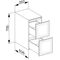 Keuco Sideboard EDITION 11 350x700x535mm m LED-Innenbel. ca sdm