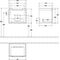 V&B Waschtischunterschrank SUBWAY 2.0 f HWB 485x420x380mm we matt