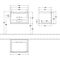 V&B Waschtischunterschrank SUBWAY 2.0 637x420x454mm we matt