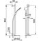Keuco Brause-Set IXMO mit Ablage vc sw-gr