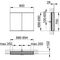 Keuco Spiegelschrank ROYAL MODULAR 2.0 Breite 900mm Höhe 700mm Tiefe 120mm