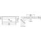 V&B Schrankwaschtisch COLLARO 1200x470mm o ÜL ohne HL we