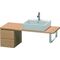 Duravit Konsolenunterschrank L-CUBE 400x320x477mm europäische eiche
