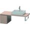 Duravit Konsolenunterschrank L-CUBE 400x320x547mm eiche kaschmir