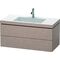 Duravit Waschtischunterbau L-CUBE m WT Vero Air 500x1000x480mm 1 HL Ei ka