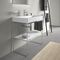 Duravit Glaseinleger DURASQUARE für Metallkonsole 003111/112 weiß