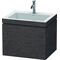 Duravit Waschtischunterbau L-CUBE m WT Vero Air 500x600x480mm 1 HL Ei du g